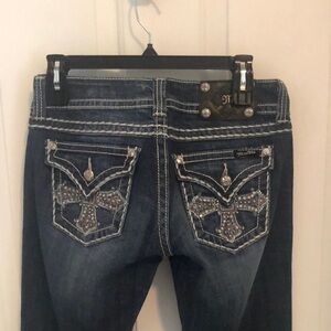 Miss Me Blue Boot Cut Jeans